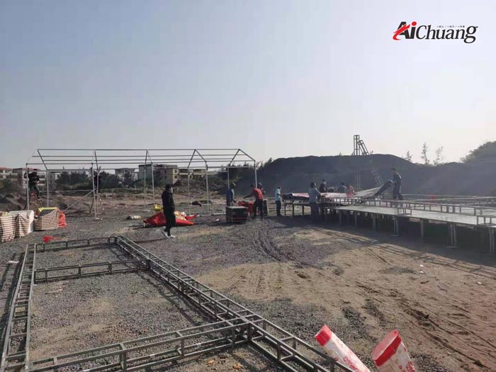 愛創(chuàng)活動定制中心舞臺搭建
